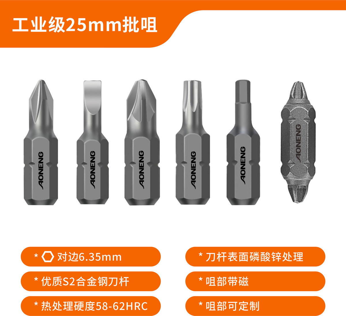 Industrial grade 25mm  nozzle