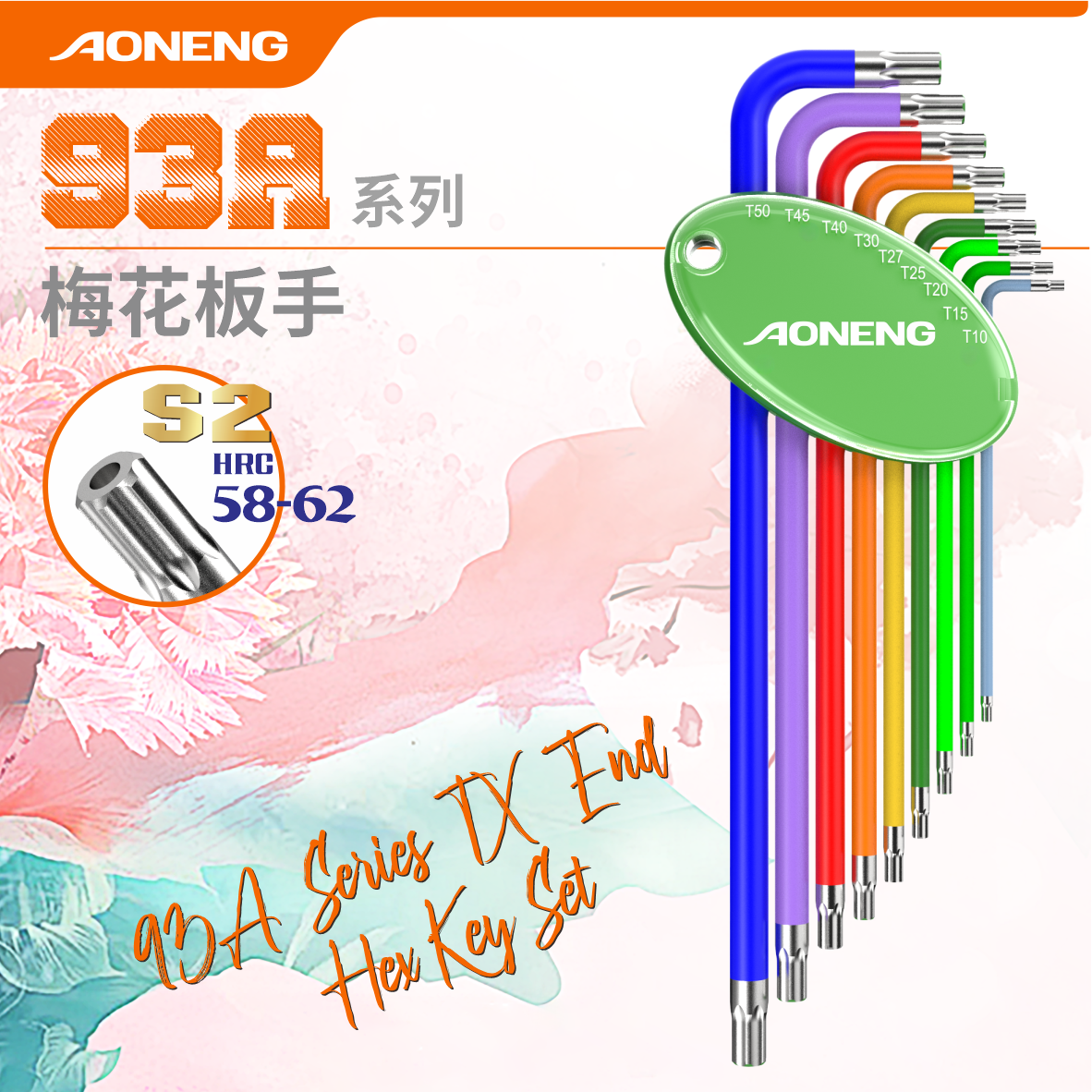 Color 93A Series - Box Wrench